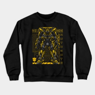 Yellow Bee Transform Crewneck Sweatshirt